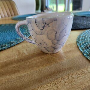 Deartis Portugal Large Cup Handcrafted Bubble Glaze